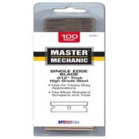 IDL TOOL INTERNATIONAL IDL Tool International 521021 Master Mechanic Single Edge Blade - Pack of 100 521021
